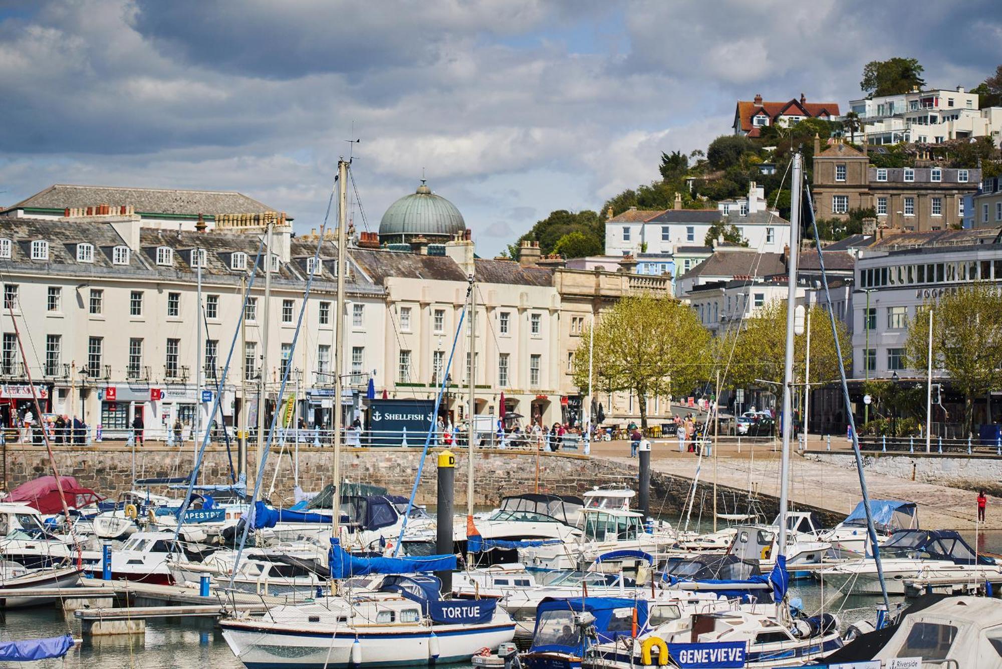 The Moorings - Stylish Duplex Apartment On Torquay Harbourside Dış mekan fotoğraf