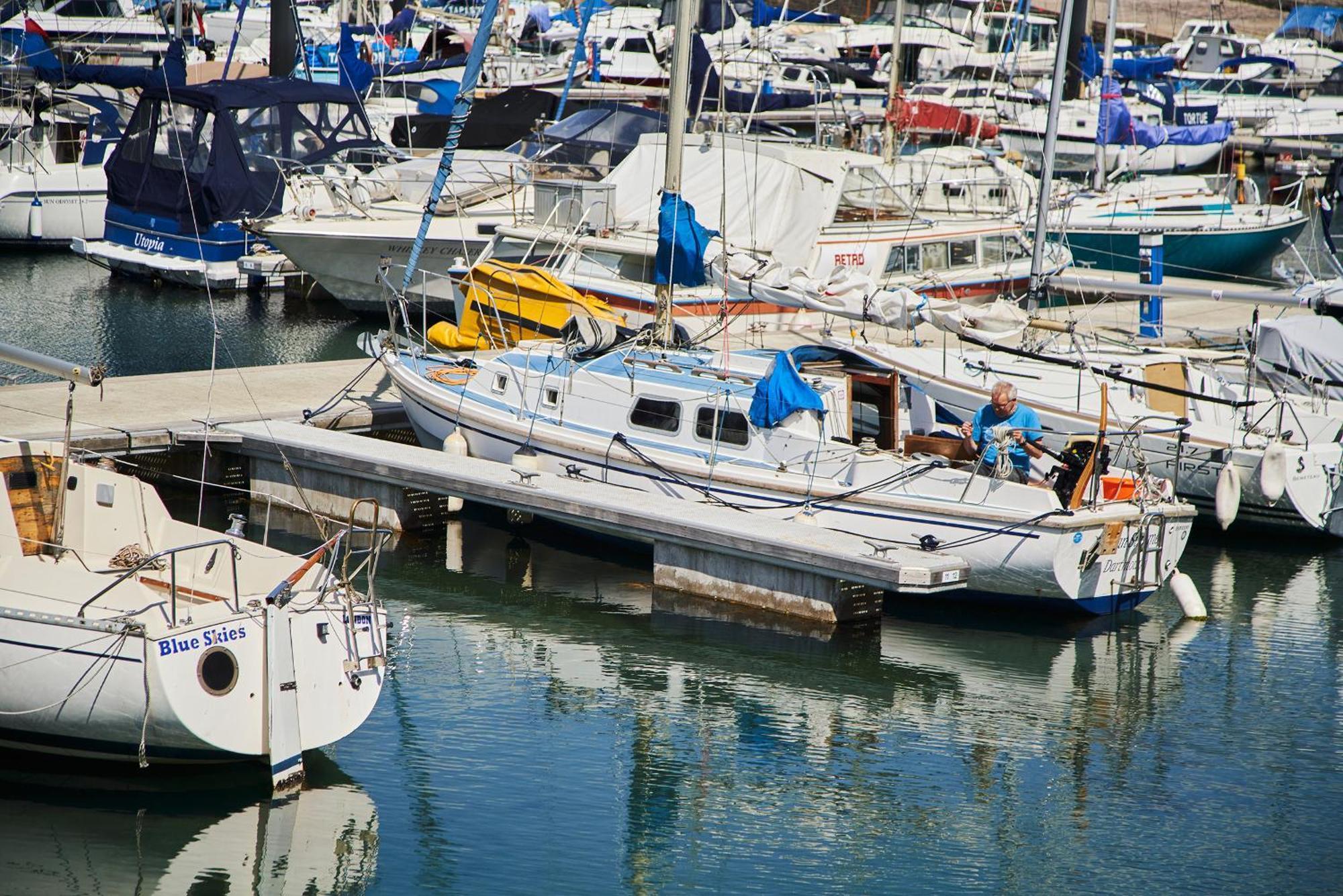 The Moorings - Stylish Duplex Apartment On Torquay Harbourside Dış mekan fotoğraf